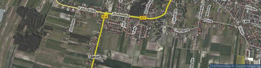 Zdjęcie satelitarne Batalionów Chłopskich ul.